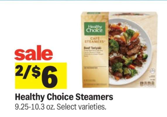 Healthy Choice Steamers