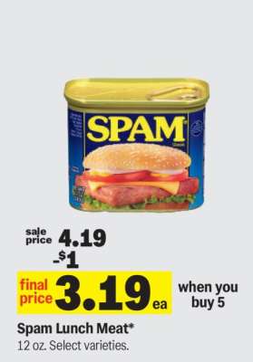 Spam Lunch Meat*