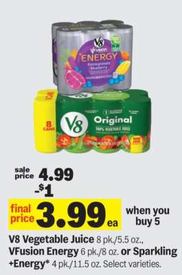 V8 Vegetable Juice