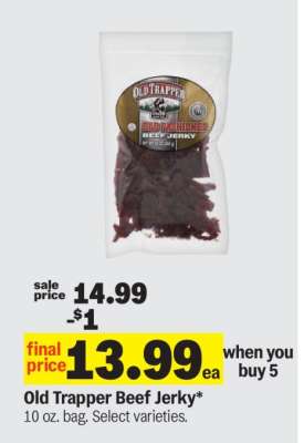 Old Trapper Beef Jerky