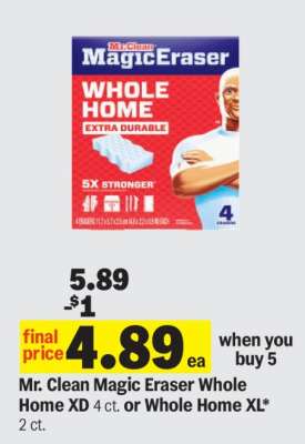 Mr. Clean Magic Eraser Whole Home XD or Whole Home XL