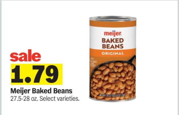 Meijer Baked Beans