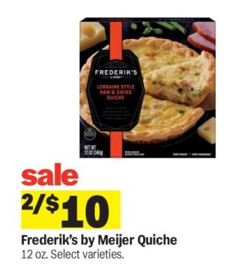 Frederik's by Meijer Quiche*