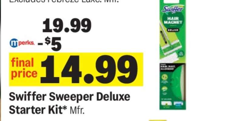 Swiffer Sweeper Deluxe Starter Kit* Mfr.