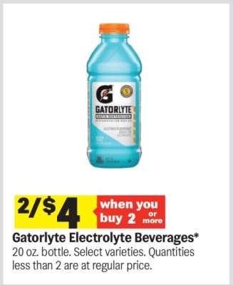 Gatorlyte Electrolyte Beverages