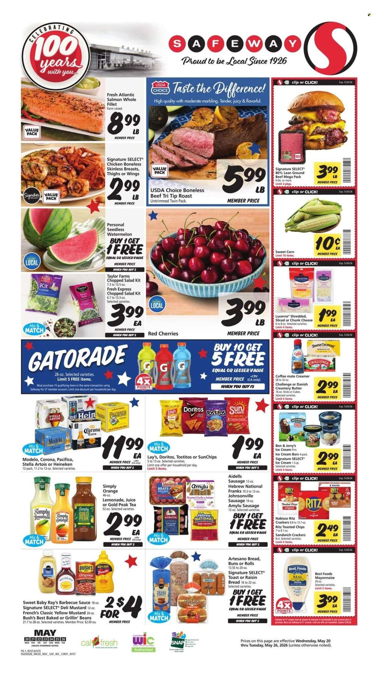 Safeway ad - 05/20/2026 - 05/26/2026. Page 1
