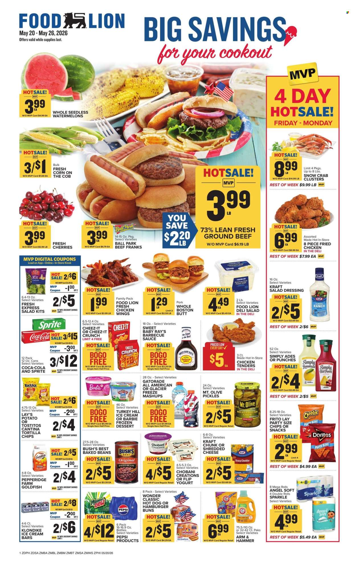 Food Lion ad - 05/20/2026 - 05/26/2026. Page 1