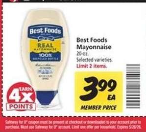Best Foods Mayonnaise