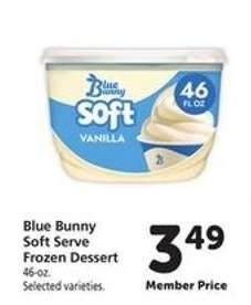 Blue Bunny Soft Serve Frozen Dessert