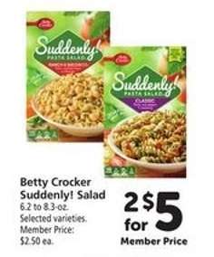 Betty Crocker Suddenly Salad