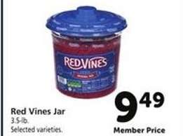 Red Vines Jar