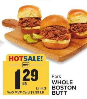 Pork Whole Boston Butt