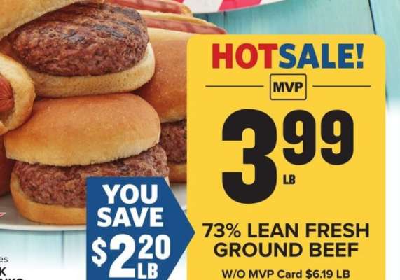 73% Lean Fresh Ground Beef