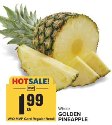 Whole Golden Pineapple