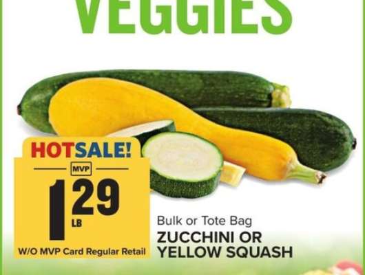 Zucchini or Yellow Squash