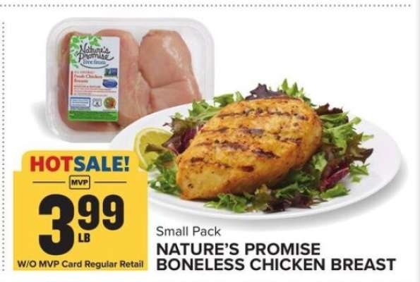 Nature's Promise Boneless Chicken Breast