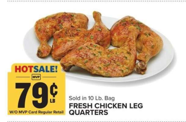 Fresh Chicken Leg Quarters