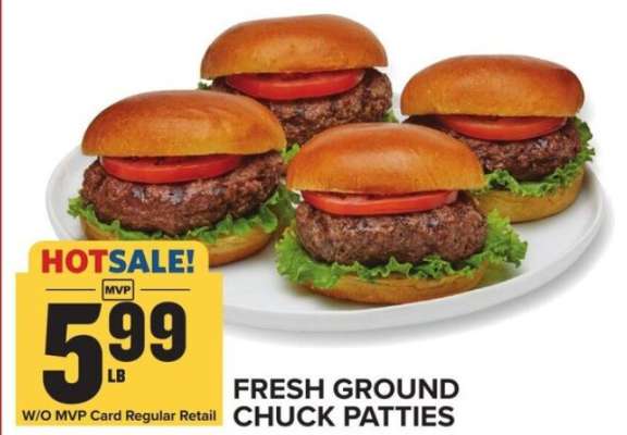 Fresh Ground Chuck Patties