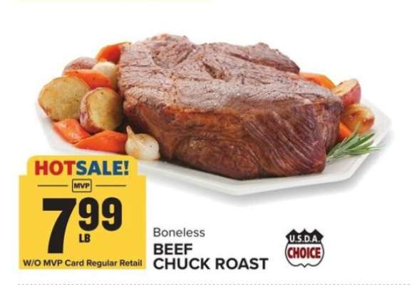 Boneless Beef Chuck Roast
