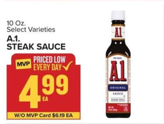 A. 1. Steak Sauce