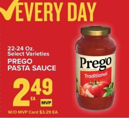Prego Pasta Sauce