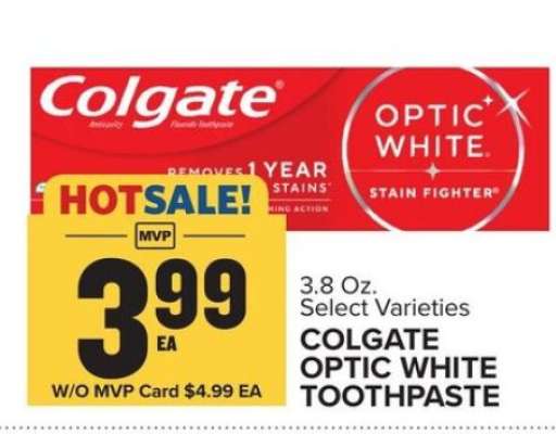 Colgate Optic White Toothpaste
