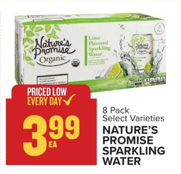 Nature's Promise Sparkling Water
