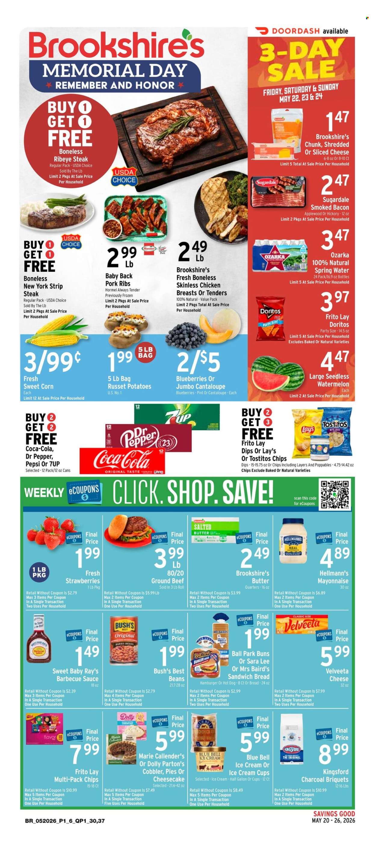 Brookshires ad - 05/20/2026 - 05/26/2026. Page 1