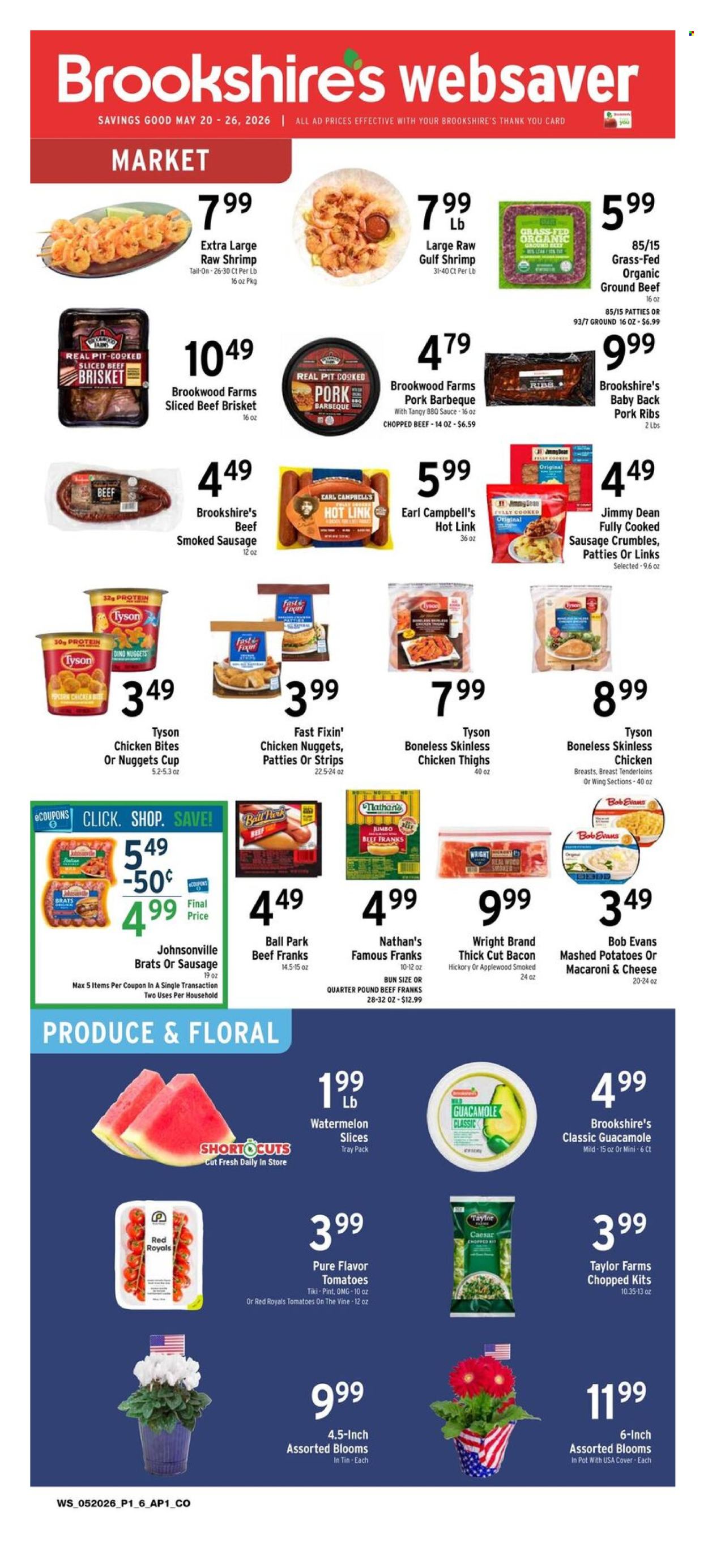 Brookshires ad - 05/20/2026 - 05/26/2026. Page 1