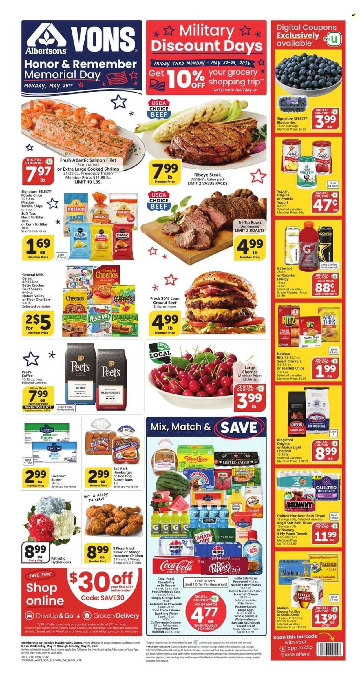 Vons ad - 05/20/2026 - 05/26/2026. Page 1