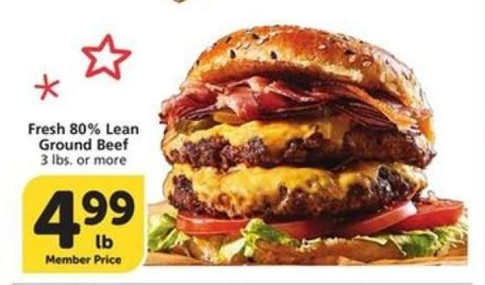 Fresh 80% Lean Ground Beef