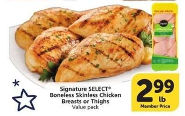 Signature SELECT Boneless Skinless Chicken Breasts or Thighs