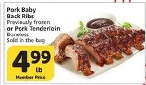 Pork Baby Back Ribs