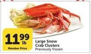 Large Snow Crab Clusters