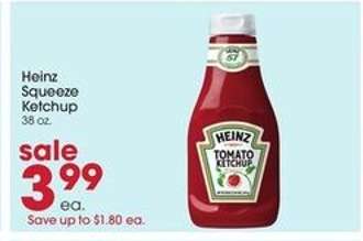 Heinz Squeeze Ketchup