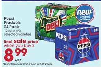 Pepsi Products 24 Pack