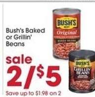 Bush's Baked or Grillin' Beans