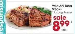 Wild Ahi Tuna Steaks