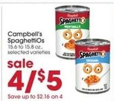 Campbell's Spaghettios