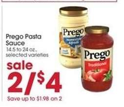 Prego Pasta Sauce