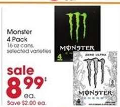 Monster 4 Pack