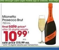 Mionetto Prosecco Brut*