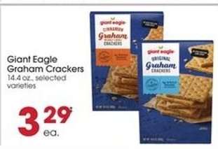 Giant Eagle Graham Crackers