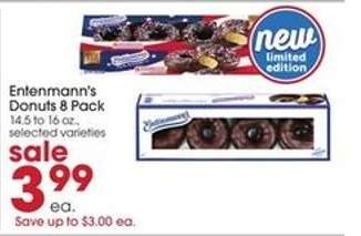 Entenmann’s Donuts 8 Pack