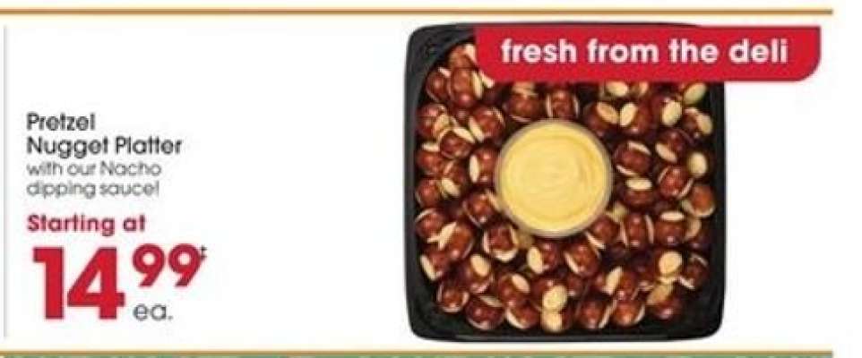 Pretzel Nugget Platter