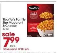 Stouffer's Family Size Macaroni & Cheese