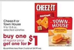 Cheez-It or Town House