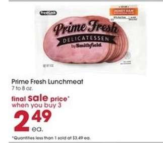 Prime Fresh Lunchmeat