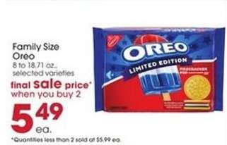 Family Size Oreo