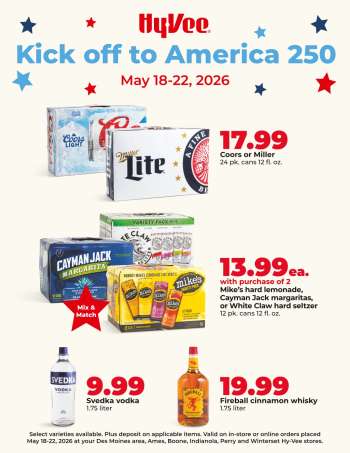 Hy-Vee Flyer - 05/18/2026 - 05/22/2026.